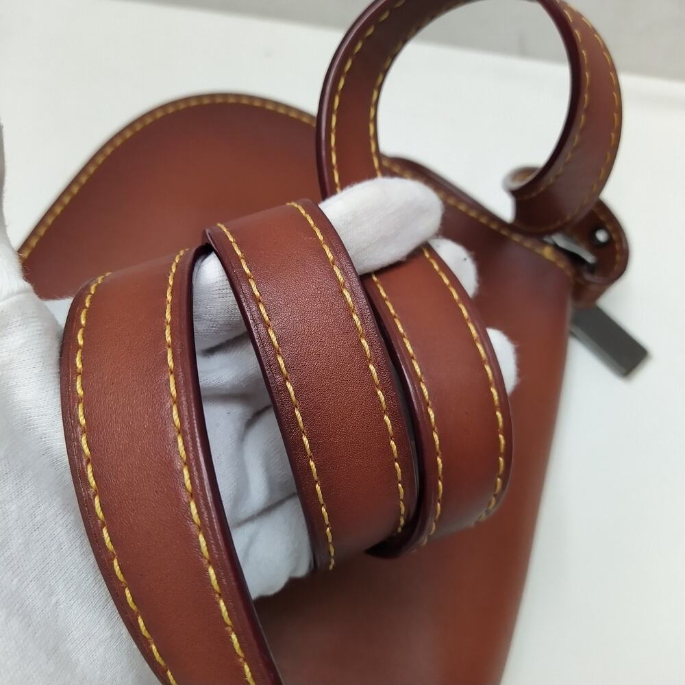 Coach 1941 Saddle 23 Brown Leather Flap Closure Crossbody Bag - Picture 5 of 16